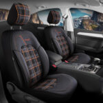 Huse scaune auto Dynamic Portocaliu