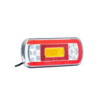 Lampa spate 220x100, 6 functii, cu mers inapoi si numar, LED,  Fristom  Cod: FT-130 COF