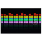 Folie banda led-uri muzicale 45x11cm - imagine 2