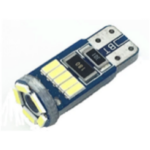 Bec auto LED T10 4014 cu 15 SMD ALB 12V CANBUS JSUN44