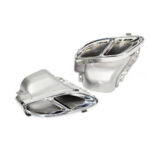 Ornament de toba compatibil Mercedes Clasa C W205 S205 pachet AMG  -Argintiu Cod:TYH117SL