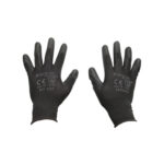 Manusi de protectie sintetice cauciucate negre  M10  Cod:BK90022 - imagine 2