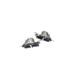 Ornament de toba compatibil BMW Seria 7 G11 G12 tip M 760i -Argintiu Cod:H201SL - imagine 2