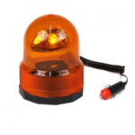 Girofar borcan cu magnet 12V portocaliu