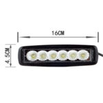 Proiector LED 18W 12V/24V 18W DP55