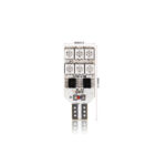 Set 2 becuri pozitie RGB cu telecomanda  T10, 12 LED SMD 5050 RGB 12V - imagine 2