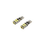 Set 2 becuri LED SMD 12V T10 0,2A lumina rece Breckner Germany Cod: BK80041 - imagine 3