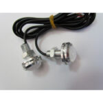 Proiector lumini de zi DRL 1 LED 24V carcasa neagra EAGLE EYE (pret/set) - imagine 2