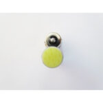 Bec cireasa 3W COB BAU15S lumina galbena 12V ( Tip nou ASIMETRIC ) - imagine 4
