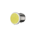 Bec cireasa 3W COB BA15S lumina galbena 12V ( Tip vechi SIMETRIC ) Cod:56266Y-12V