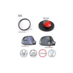 Set Oglinzi pentru unghiul mort, cu ajustare reglabila  Premium Cod: JXZ-03 - imagine 6