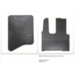 Covoare cauciuc MERCEDES ACTROS Mp4 2008-2012 (cabina mare) ( 0078MPIV, P110 )