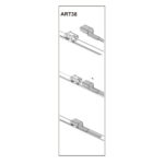 Stergator parbriz pasager FIAT DOBLO Cargo Platform/Chassis (263) 02/2010➝ COD:ART38  16"