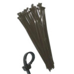 Coliere plastic 250 X 4.8 mm negre