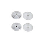 Set reflectoare rotunde albe 61x6 mm Cod: 9032