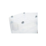 Cutie depozitare 50L cu capac si roti din plastic transparenta Cod:DISLK04 - imagine 2
