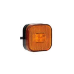 Lampa gabarit auto 62x62 LED galbena 12-36V Fristom  Cod: FT-027-Z