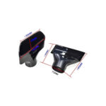 Ornament de toba compatibil BMW Seria 5 G30 Negru Cod: D047BL - imagine 2
