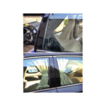 Set 2 perdele laterale auto  din panza  pe sina calitate PREMIUM  Lungime 60 cm Cod: FS-12 - imagine 2