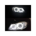 Set 2 becuri LED Marker Angel Eyes compatibil  BMW seria 3 E90/E91 fara facelift  6W Cod: A.E.3003 - imagine 4
