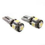 Bec 5 LED CanBus T10 24V ALB (pret/set) 70214-24V