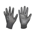Manusi de protectie sintetice cauciucate negre  M10  Cod:BK90022