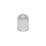 Capac argintiu pentru carlig remorcare cu opritor metalic  Ø50mm Cod: BK92792