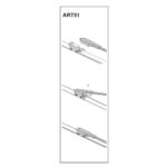 Stergator parbriz sofer CITROEN C4  11/2004-> COD:ART51 24"