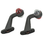 PROMOTIE - Lampa laterala gabarit cu LED Rosu-Alb 24V E4-Mark COD: BK69049