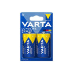 Set 2 baterii Varta LongLife Power LR20 1,5V Alcalina  Cod: 4920