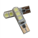 Bec T10 CANBUS SILICA GEL 6SMD 5050 12V ALB ( pret/set ) 70330CAN-12V