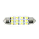 Bec sofit 12 SMD LED lumina albastra 12V (11x39mm) (set 2 buc.) 85627