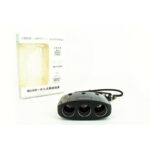 Prelungitor bricheta 3 cai cu butoane si USB Cod: K358