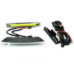 Lumini de zi DRL HH2. Lumina Alba 12V-24 - imagine 3