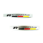 Ornament metal MOTORSPORTS R-line M49 2buc./set