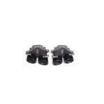 Ornament de toba compatibil Mercedes Clasa E W213  pachet AMG - Negru Cod:TYE53BL