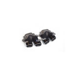 Ornament de toba compatibil Mercedes Clasa E W213  pachet AMG- Argintiu Cod:TYE53SL - imagine 2