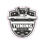 Abtibild TAG RETRO TUNING SERVICE Cod: TAG 019 / T2