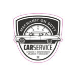 Abtibild TAG RETRO CAR SERVICE Cod: TAG 016 / T2