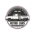 Abtibild "RETRO CARS" Cod: TAG 021 / T2