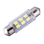 BEC LED SOFIT 6 SMD 11 X 39 sticla 24V