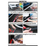 Prelungire bara din cauciuc - NEGRU cu ALBASTRU - imagine 4