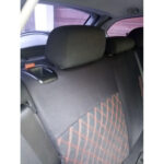 Husa auto dedicate BMW E91 318. FRACTIONATE - ROMB. Calitate Premium - imagine 5