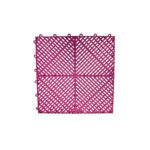 Pardoseala modulara ventilata PP 40x40x1.8cm garaj trafic intens Magenta Cod: PM10032