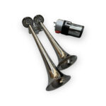 Claxon train horn  cu  2 tonuri Voltaj: 12V  Cod: 1801315A/12