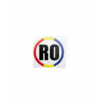 Abtibild  "RO"-diametru 9cm