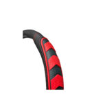 Husa volan auto imitatie piele si silicon rosu marime M Cod: WK-1405 - imagine 2