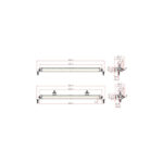 Proiector LED profesional cu pozitie alba  5700k (18 Led Osram x 5W) Cod: KM2125-90W - imagine 2