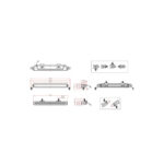 Proiector LED profesional cu mufa conectare tip Deutsch-Combo 5700K (8Led x 10W) Cod: KM2160-80W - imagine 6