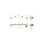 Proiector LED profesional 180W / 5700K (36 Led OSRAM x 5W)  Cod: KM2225-180W - imagine 5